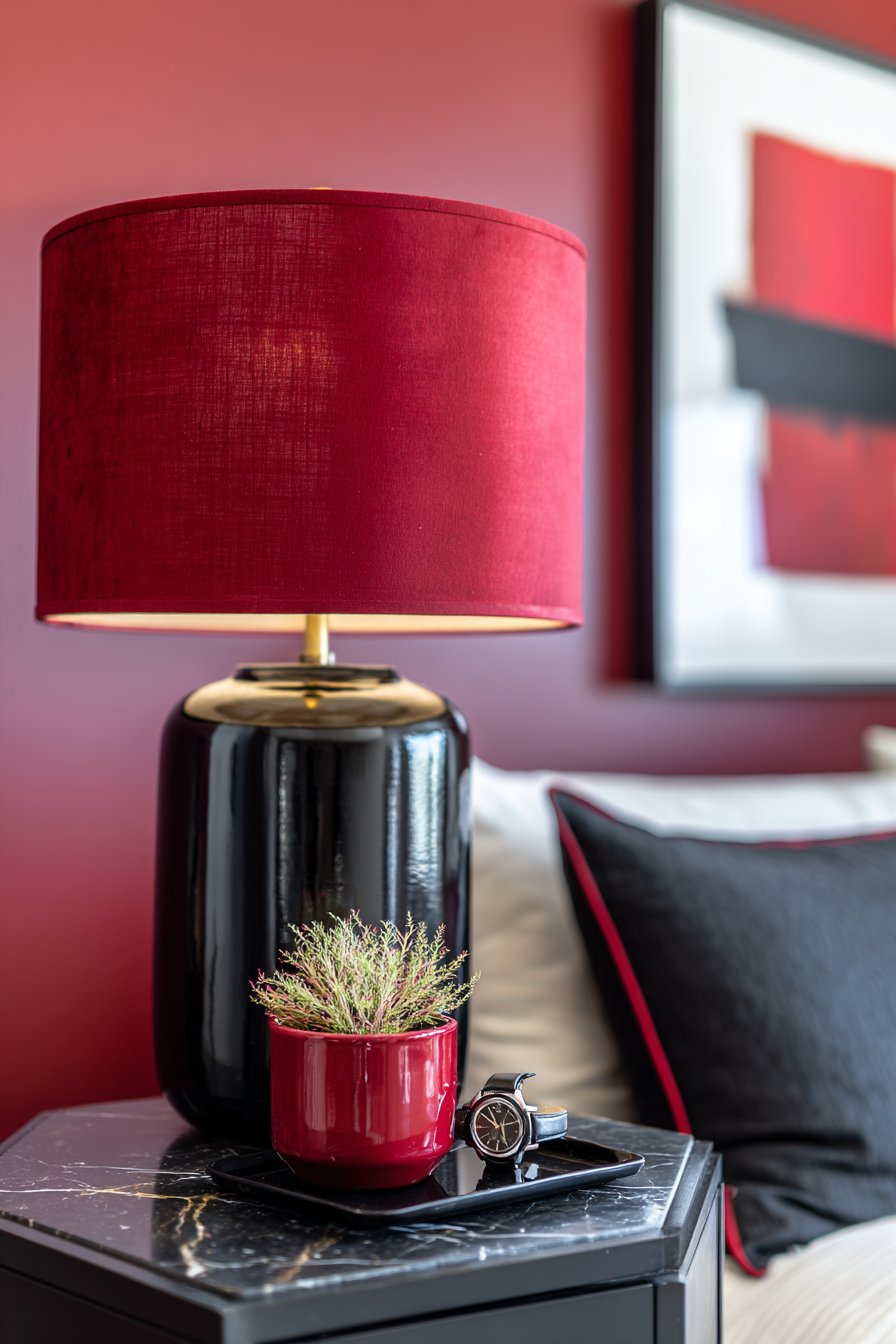 Curated Nightstand Vignette