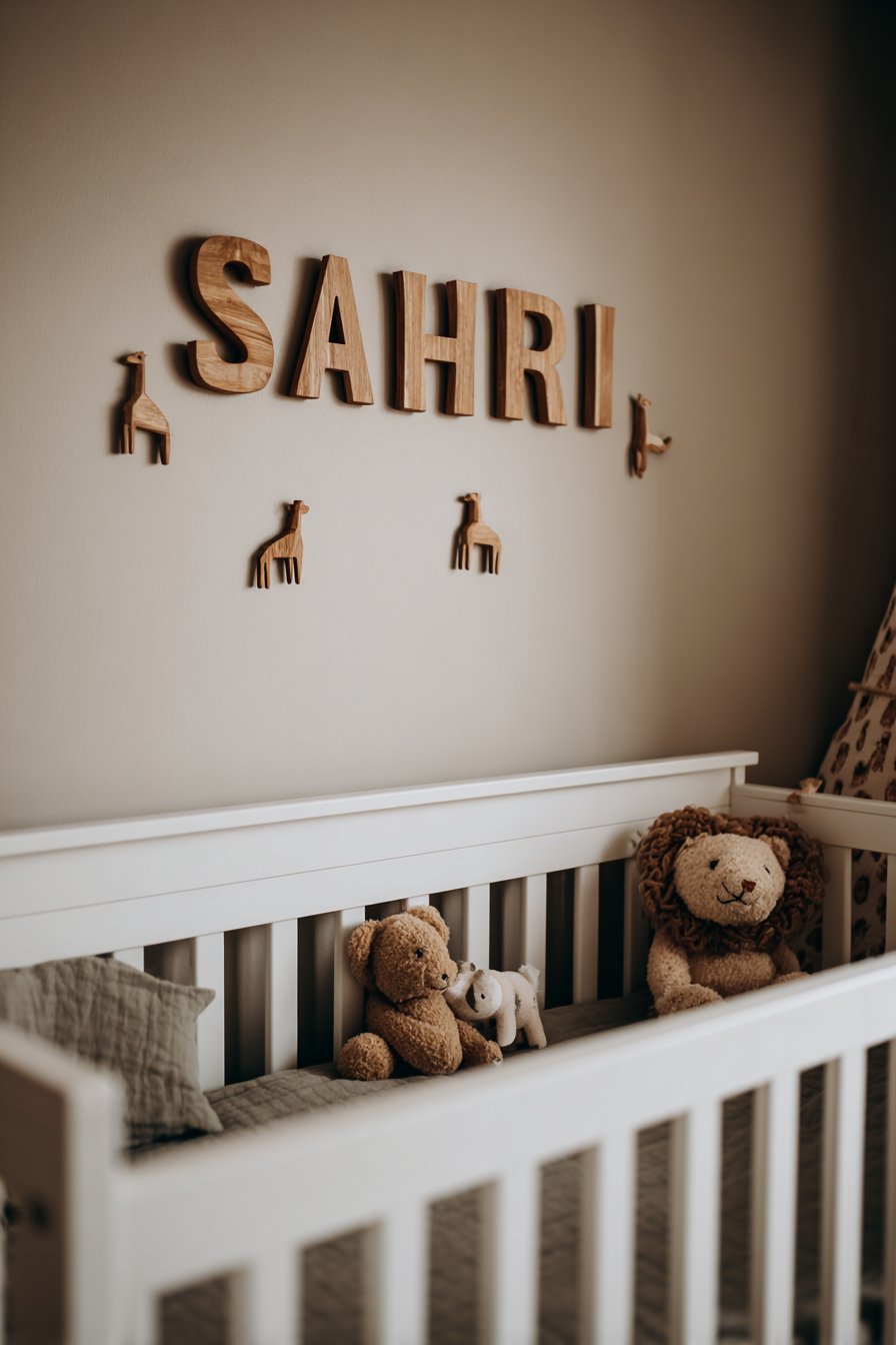 Personalized Wooden Name Sign Display