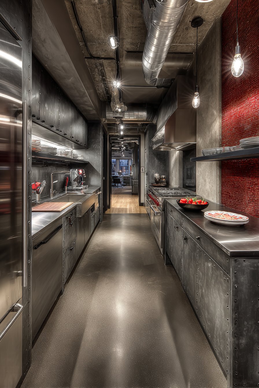 Urban Industrial Concrete-Grey Design