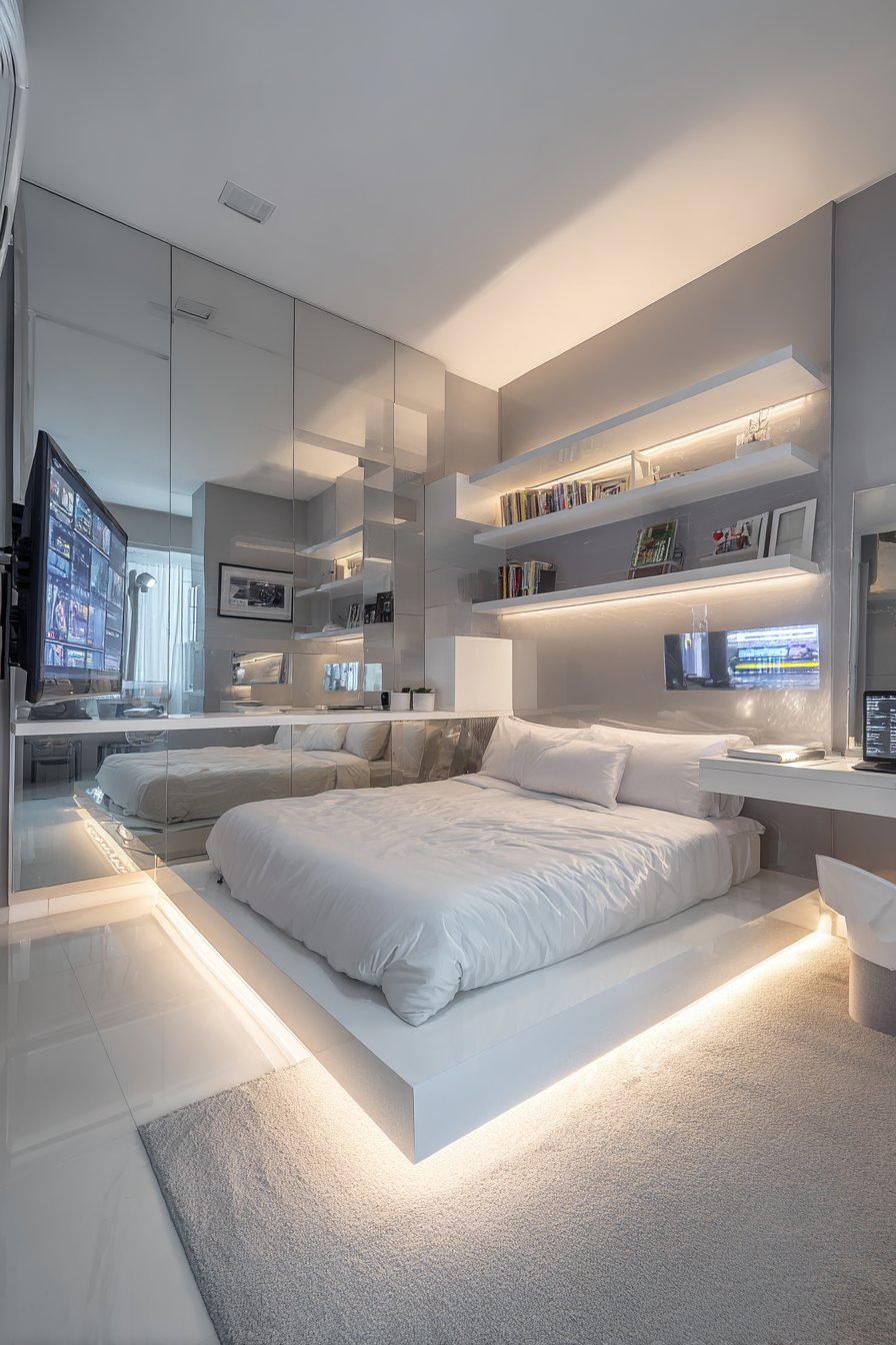 Floating Furniture Visual Lightness