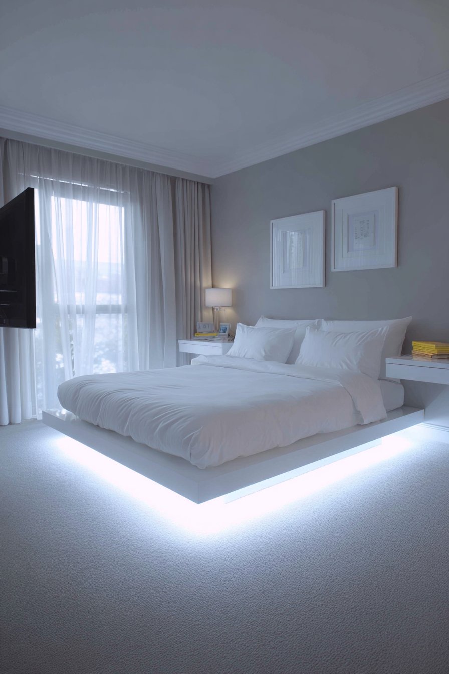 Floating Furniture Visual Lightness