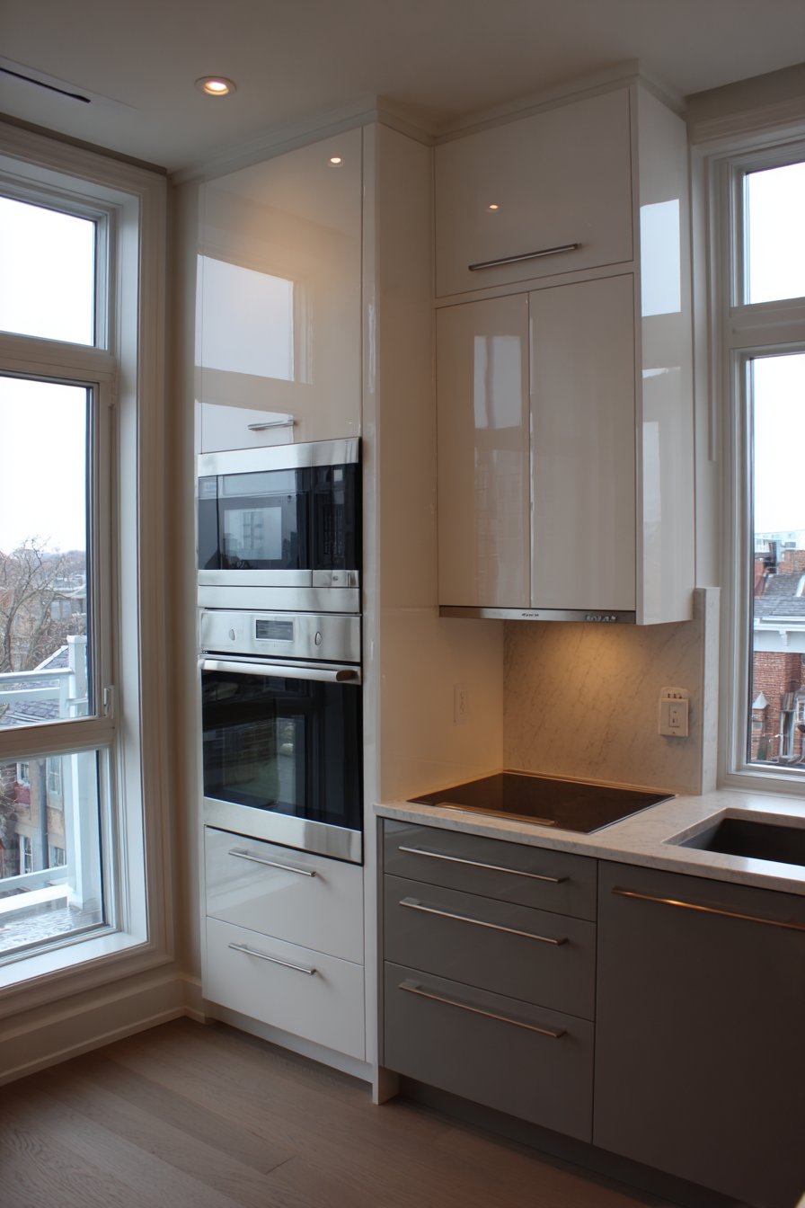 Modern Two-Tone Elegance