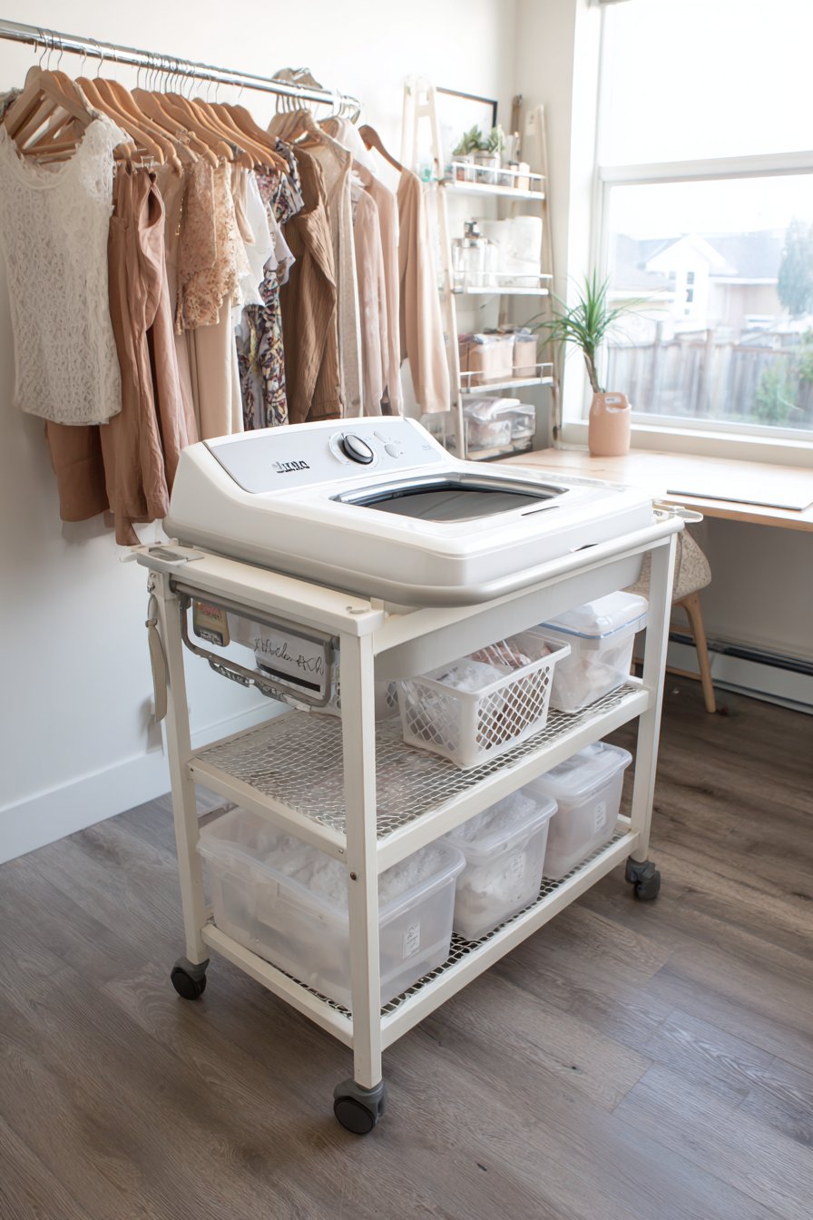 Portable Rolling Cart Solution