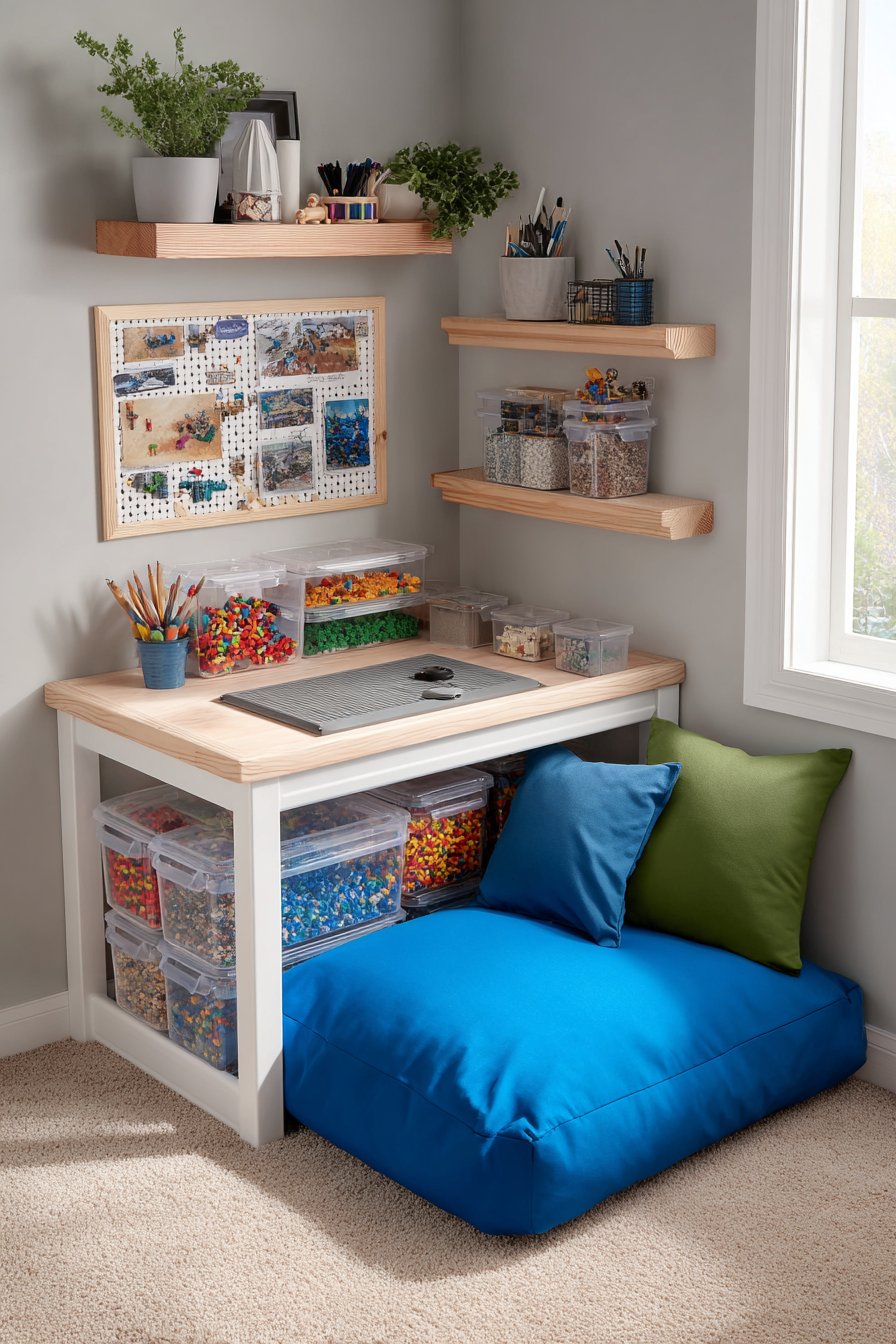 Building Block Construction Station