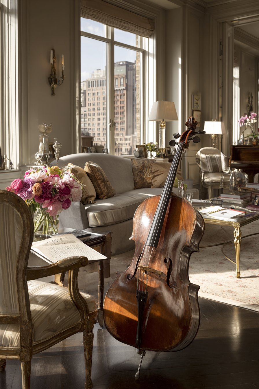 Music Room Curved Seating