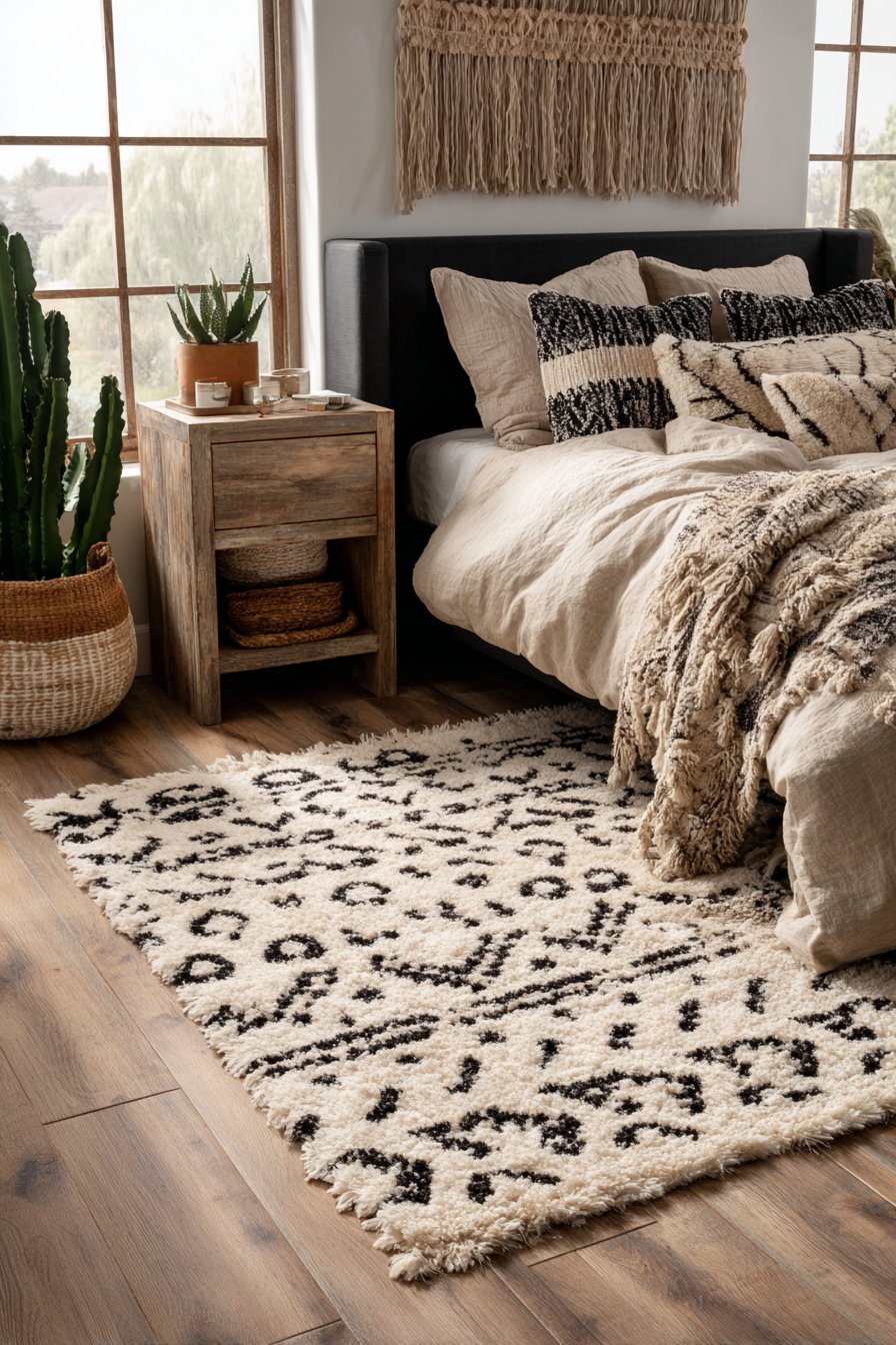 Geometric Area Rug Foundation