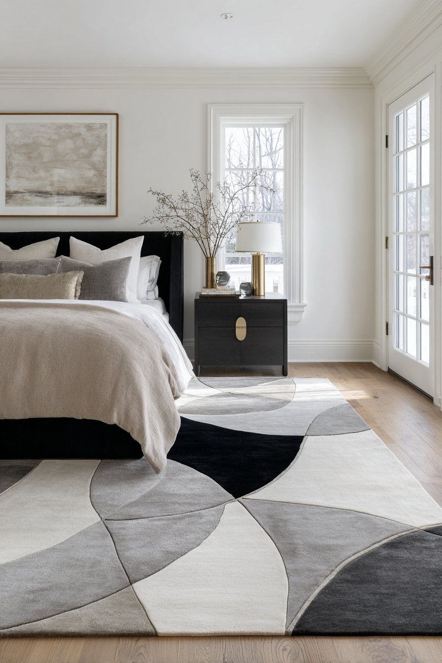 Geometric Area Rug Foundation