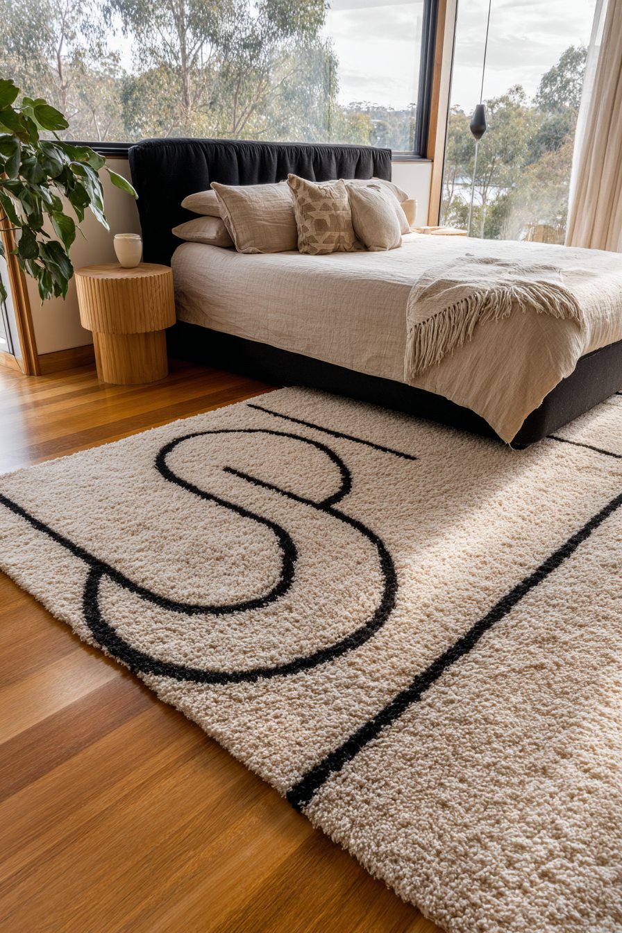 Geometric Area Rug Foundation