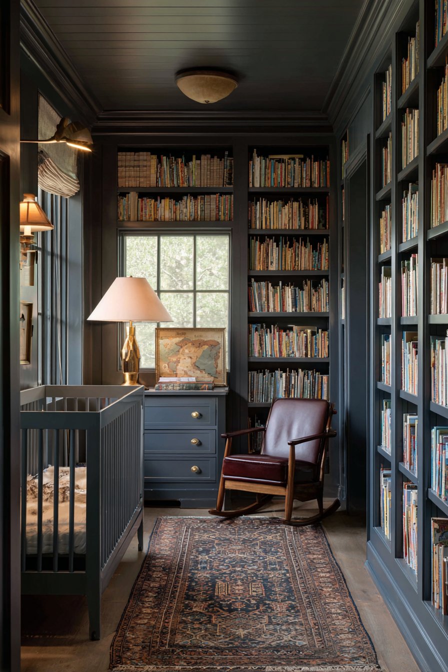 Rich Navy Library Theme