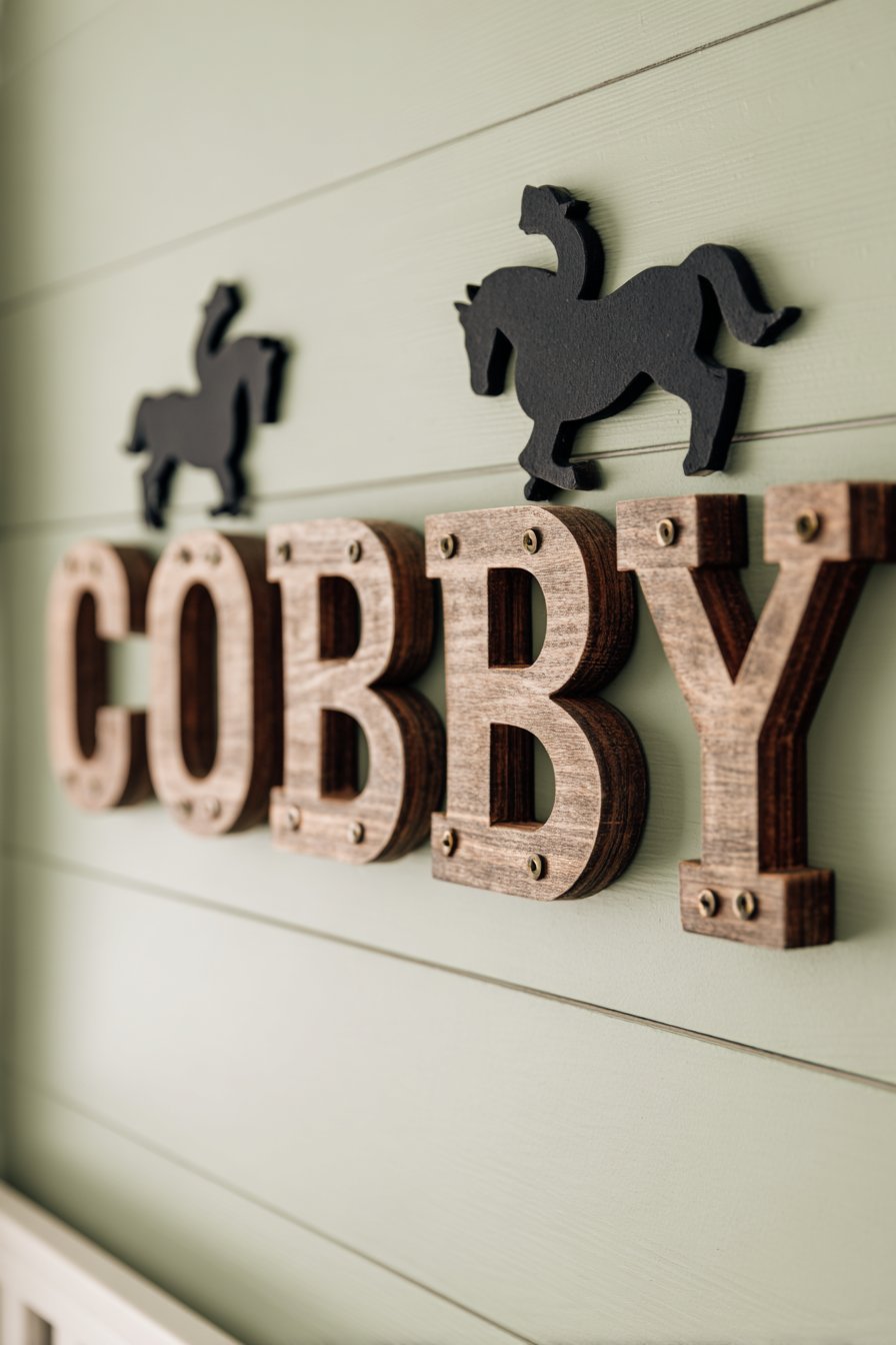 Personalized Name Sign Focal Point