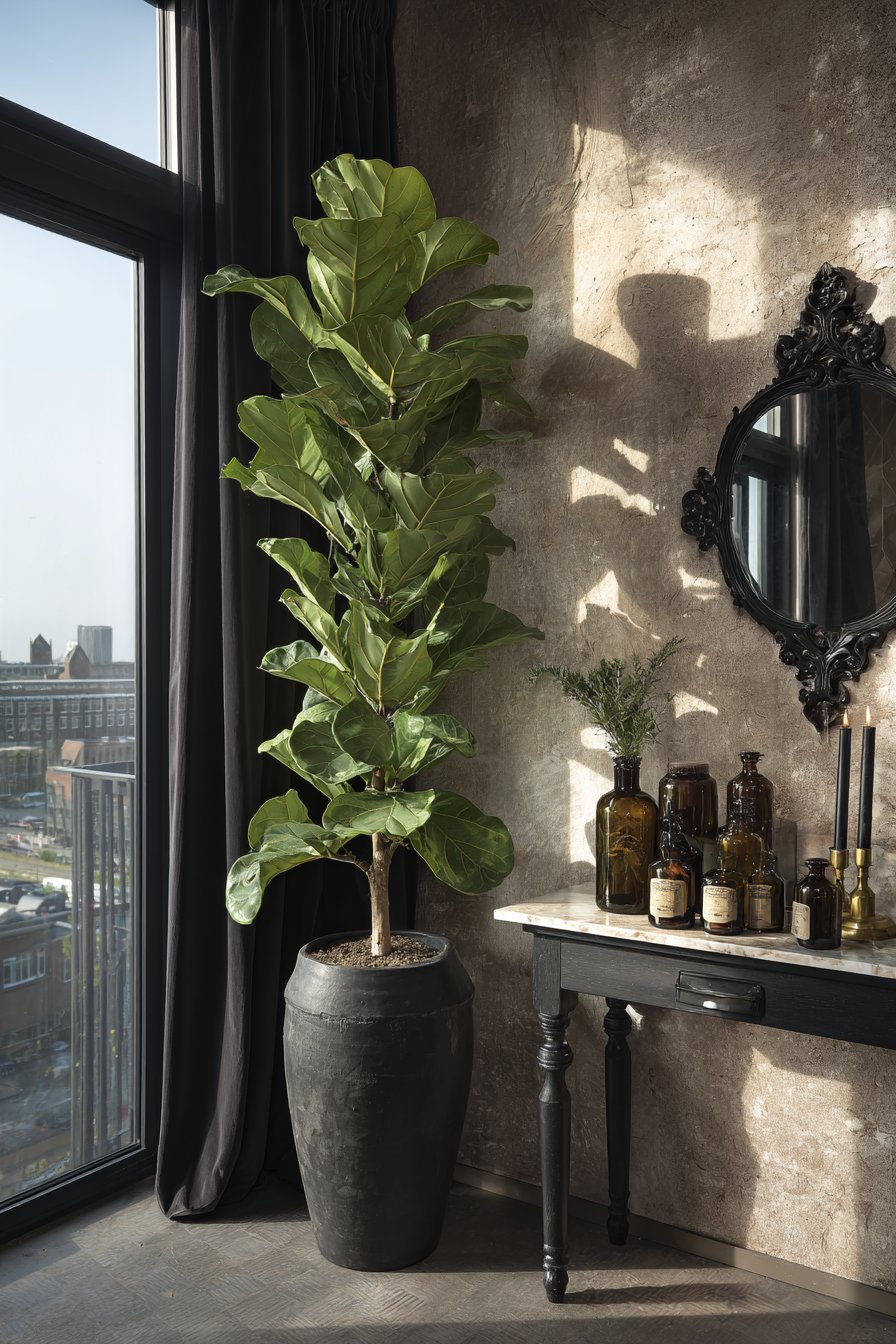 Organic Elements in Dark Spaces