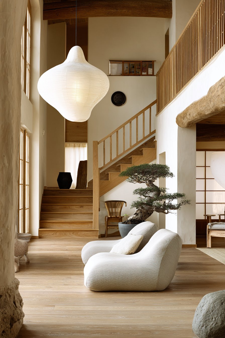 Japanese-Inspired Minimalist Tranquility