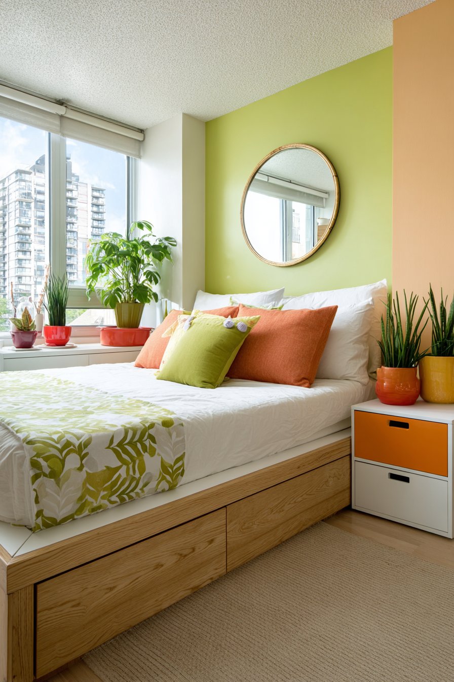 Playful Color-Blocked Energy