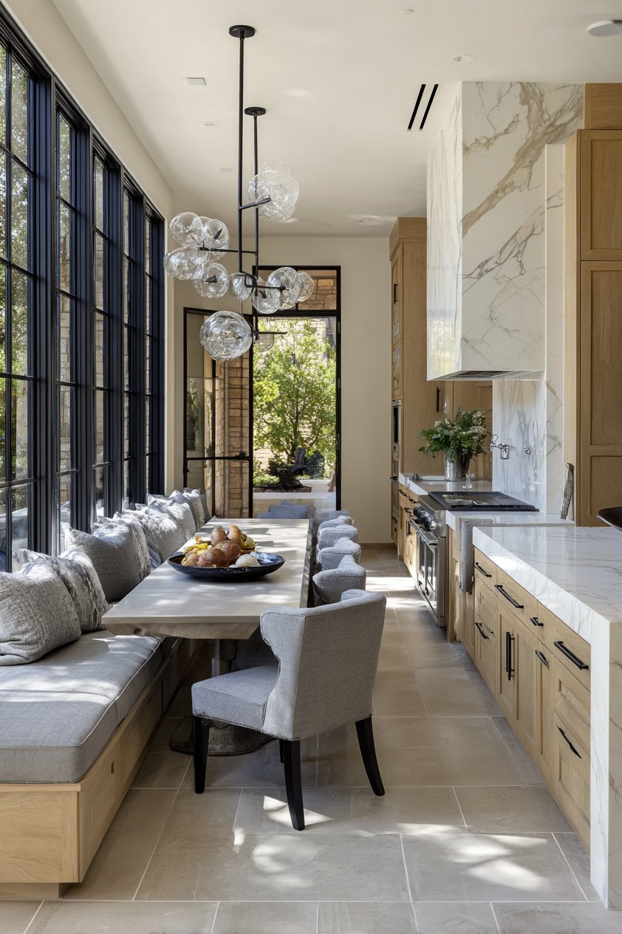 Dual-Purpose Dining Island