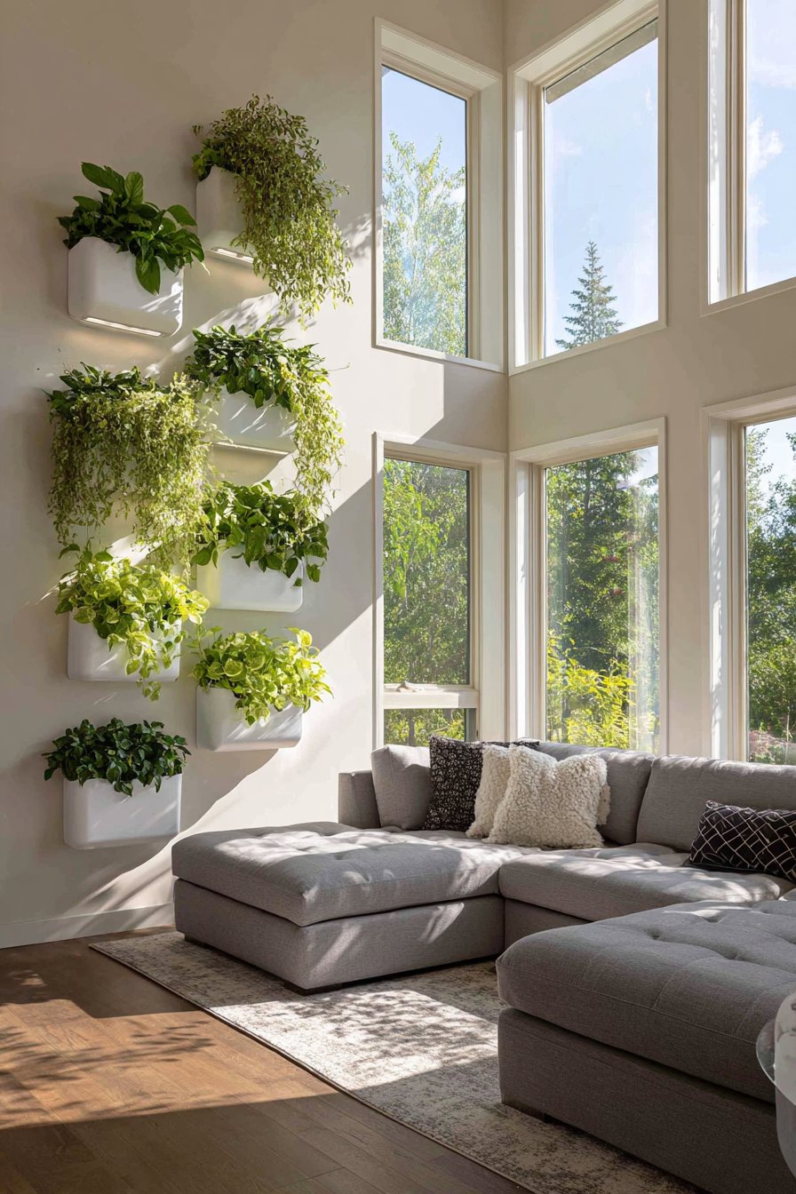 Contemporary Living Wall Vertical Garden