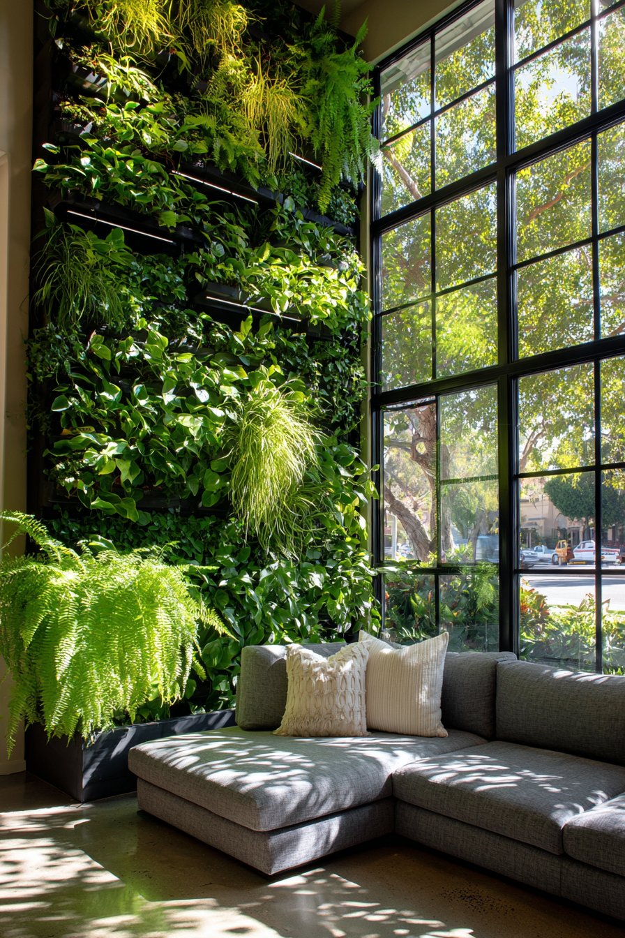 Contemporary Living Wall Vertical Garden