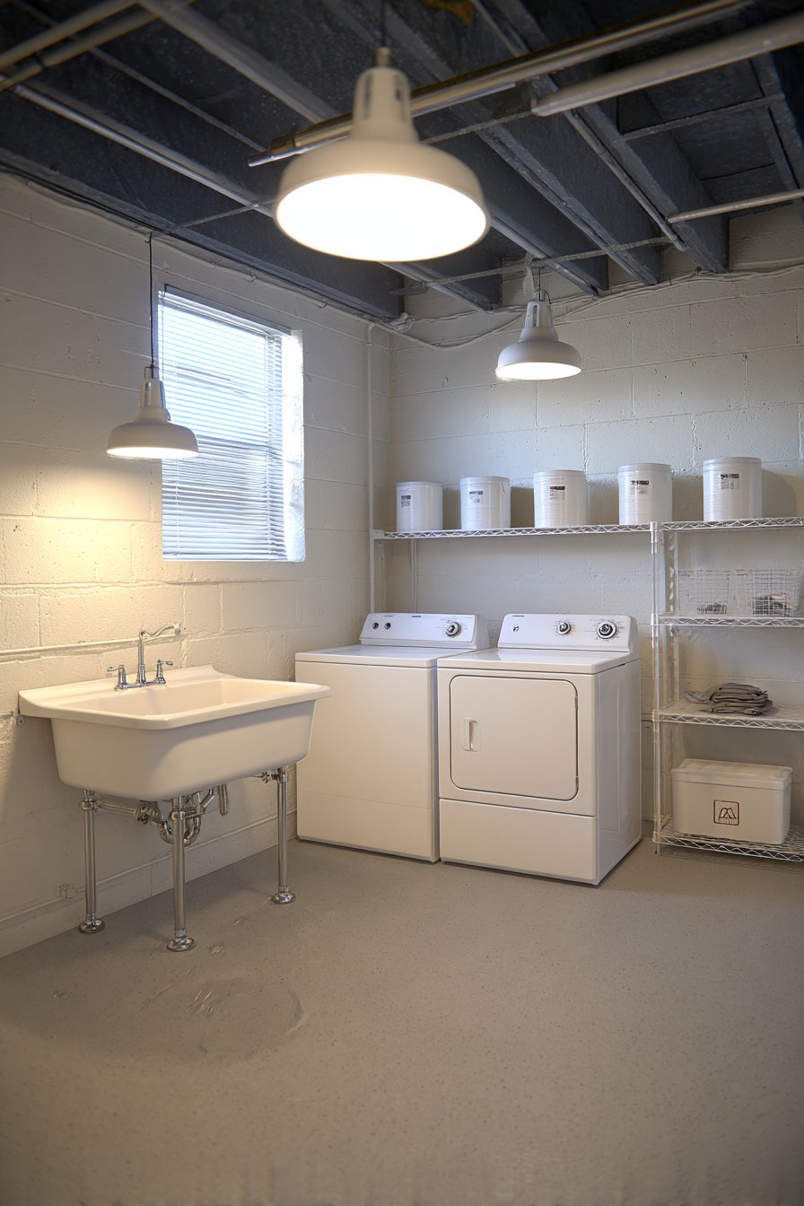 Exposed Brick with Industrial Elements