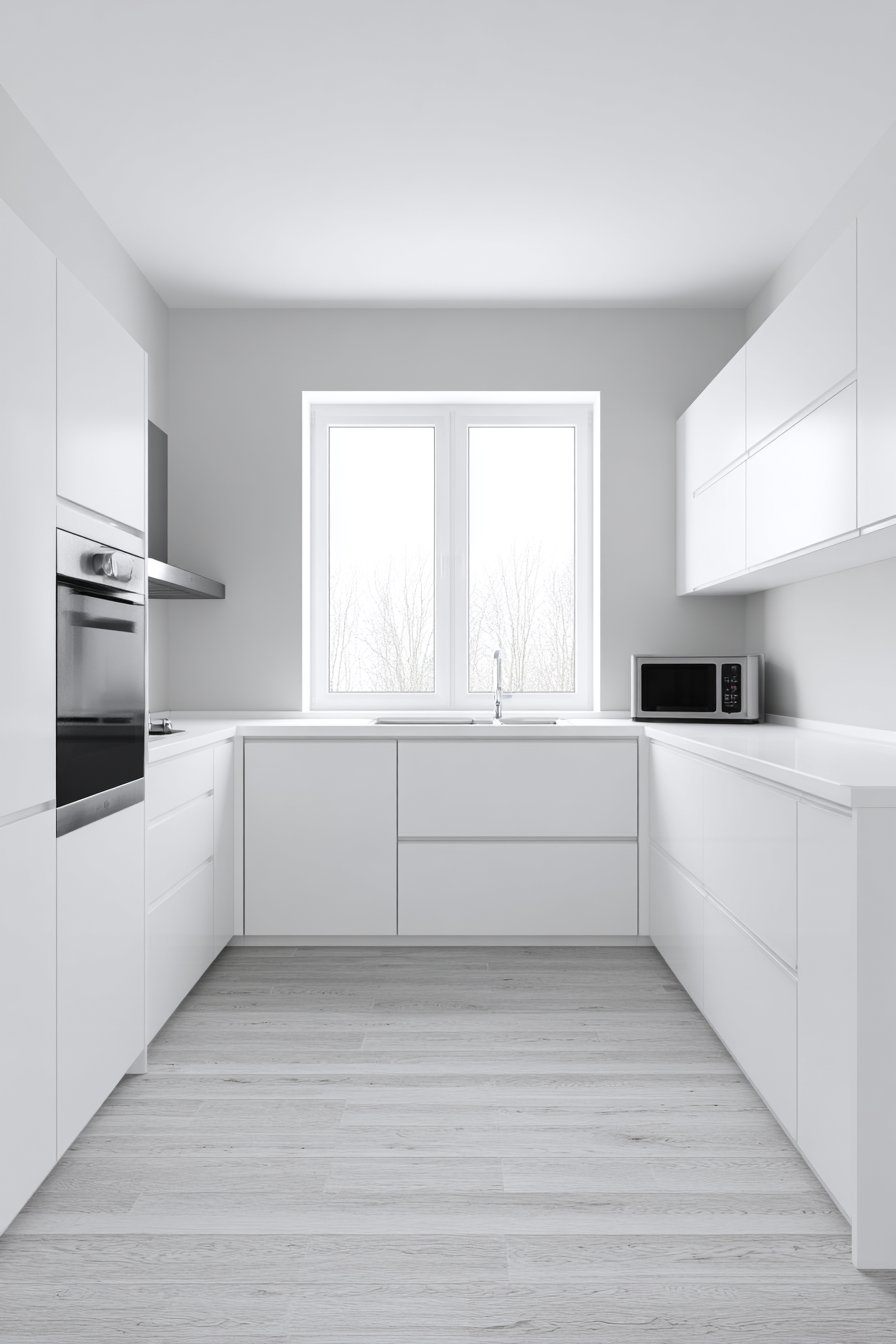 Compact L-Shaped Layout with Corner Solutions