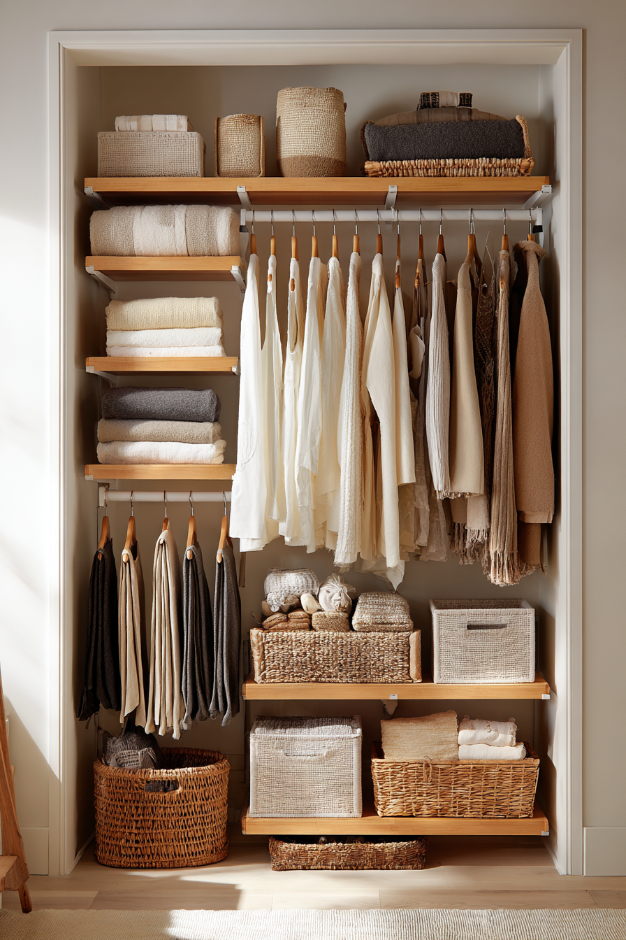 Organized Boutique-Style Closet