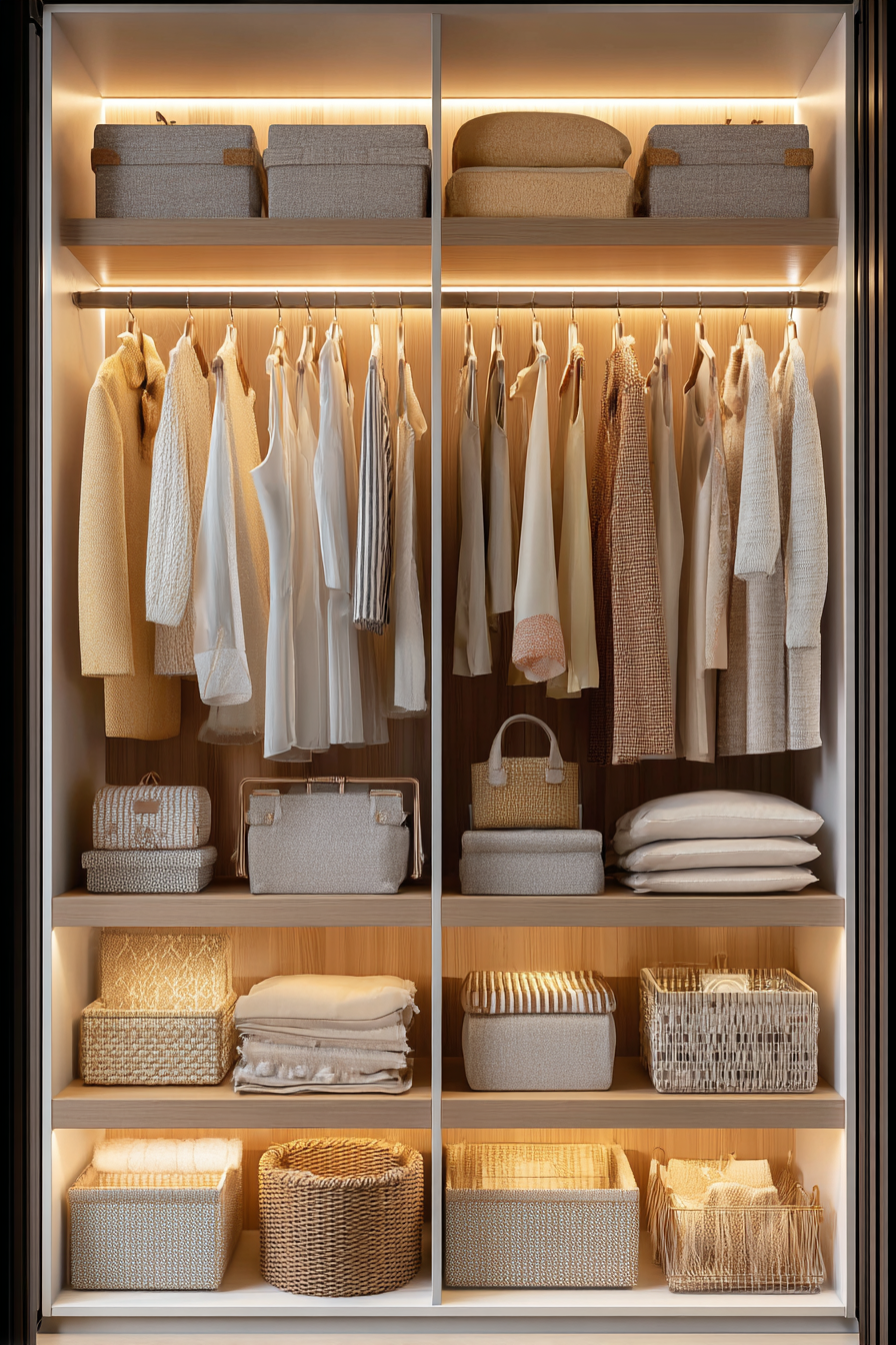 Organized Boutique-Style Closet