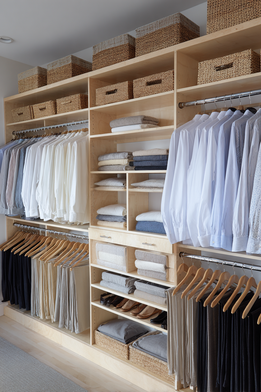 Organized Boutique-Style Closet