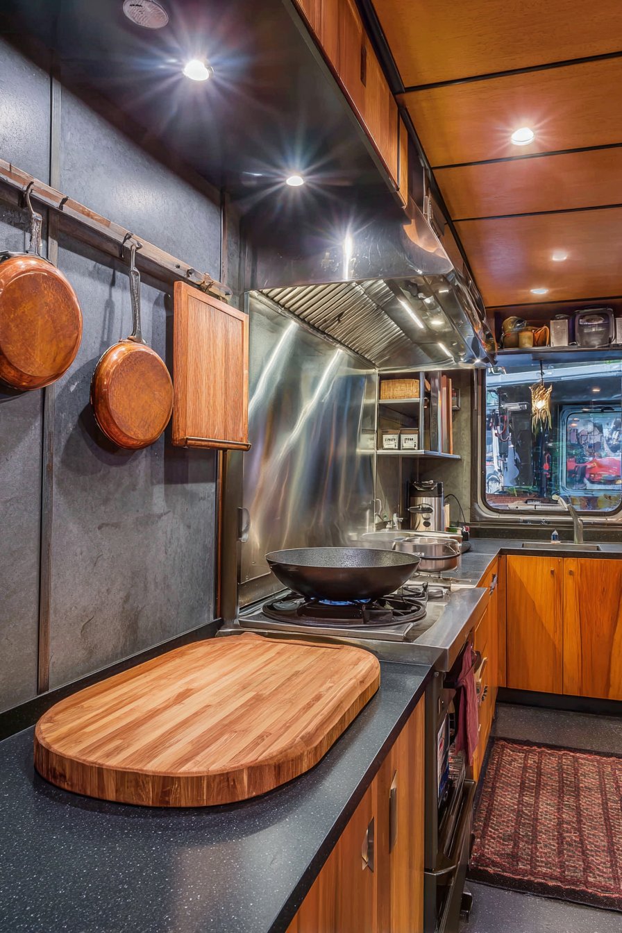 Asian-Inspired High-Heat Cooking Station