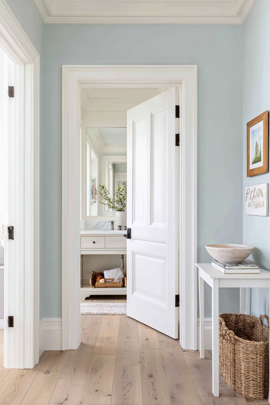 Welcoming Entrance with Hand-Painted Name Plaque