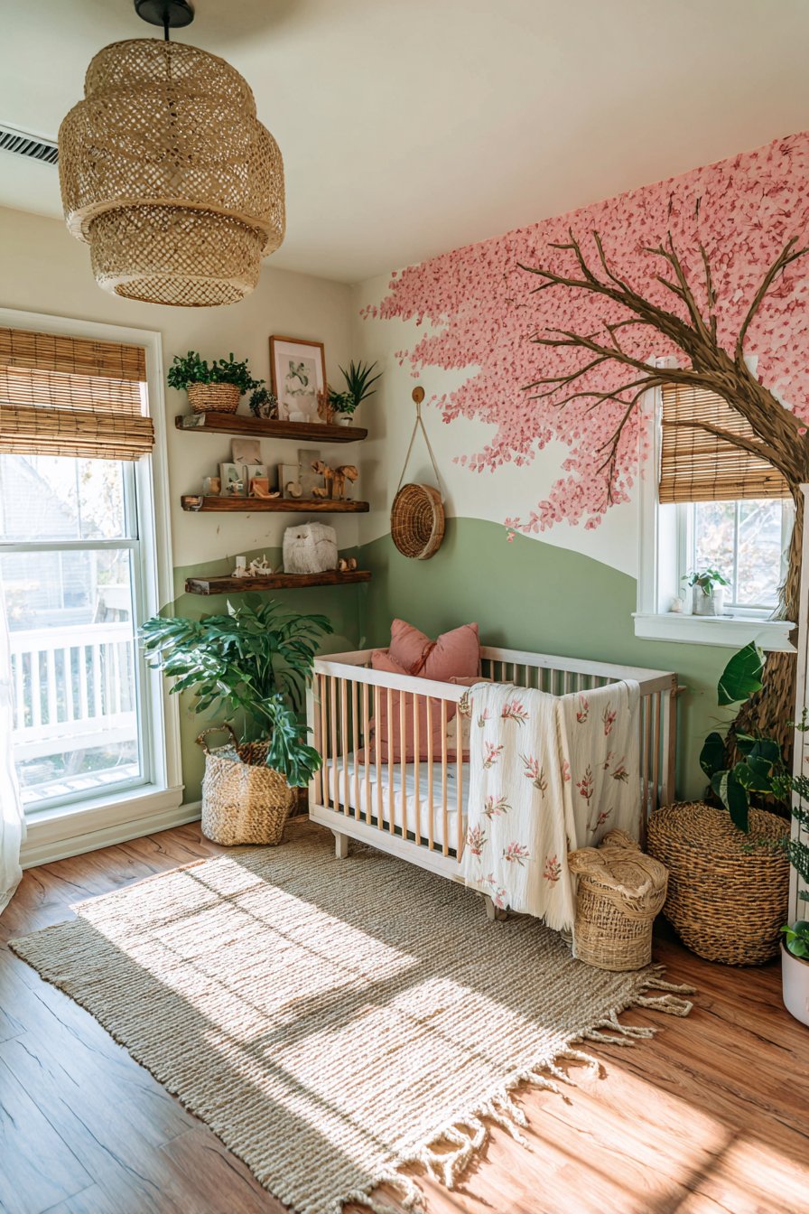 Nature-Inspired Theme with Organic Elements