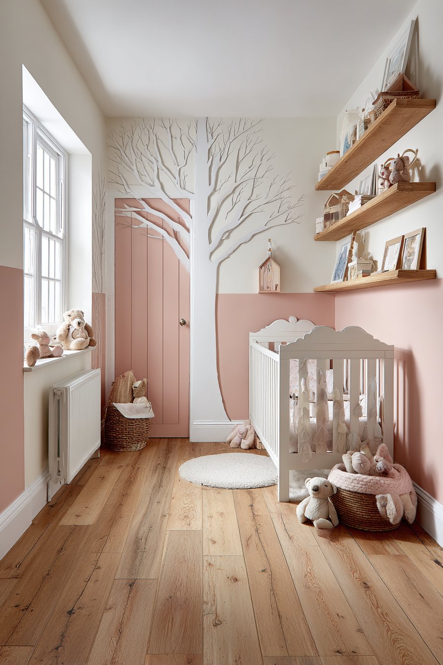 Nature-Inspired Tree Mural