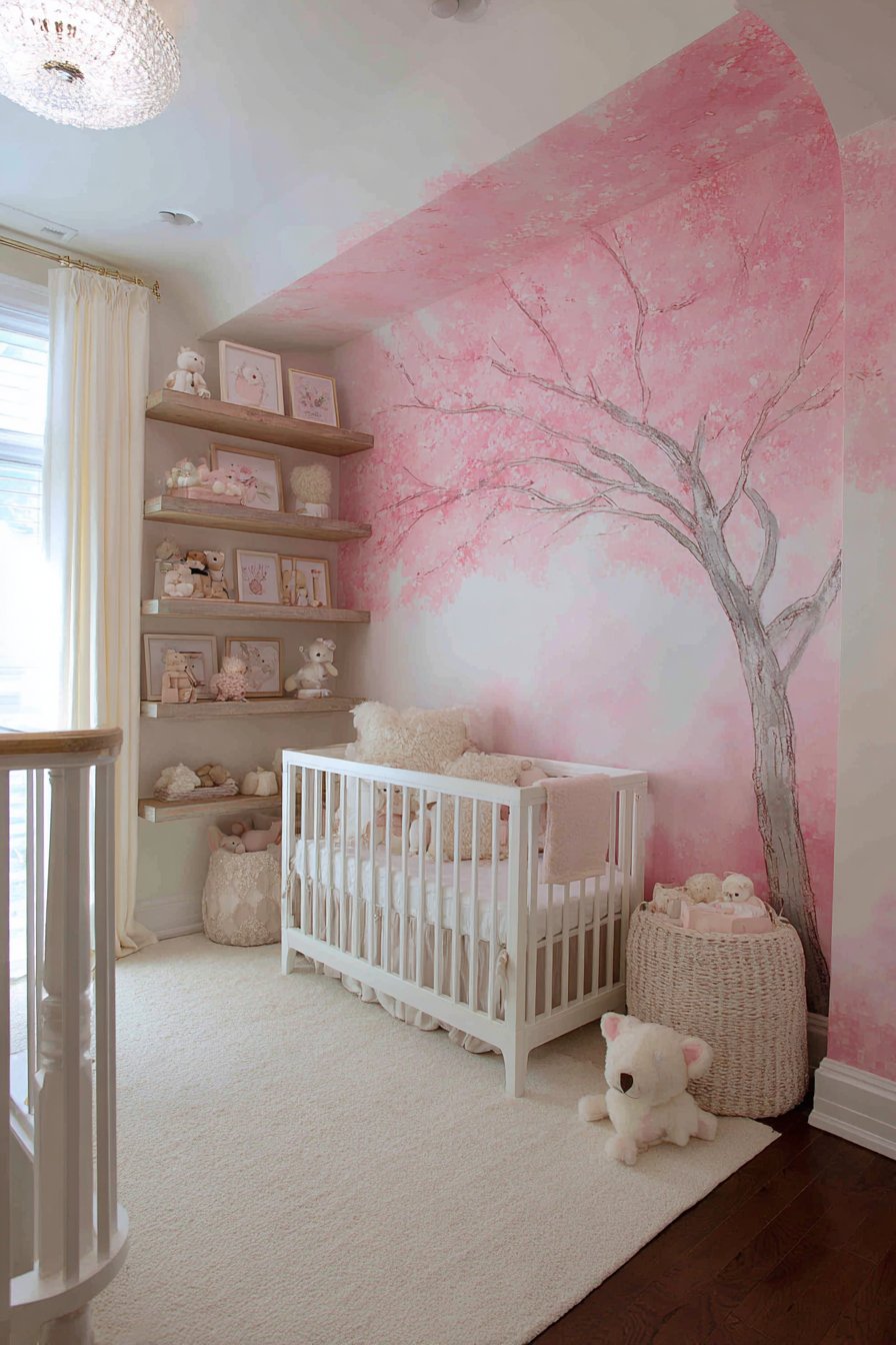 Nature-Inspired Tree Mural