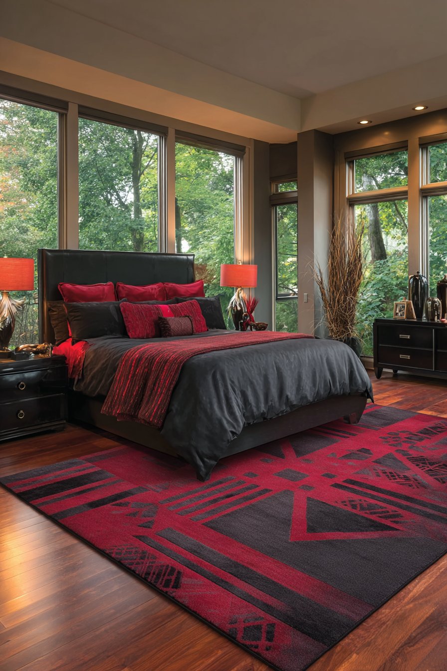 Bold Geometric Area Rug