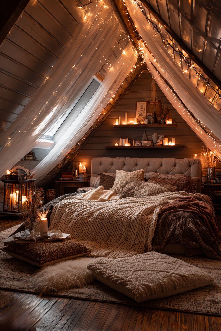 Cozy Hygge-Inspired Layered Textures