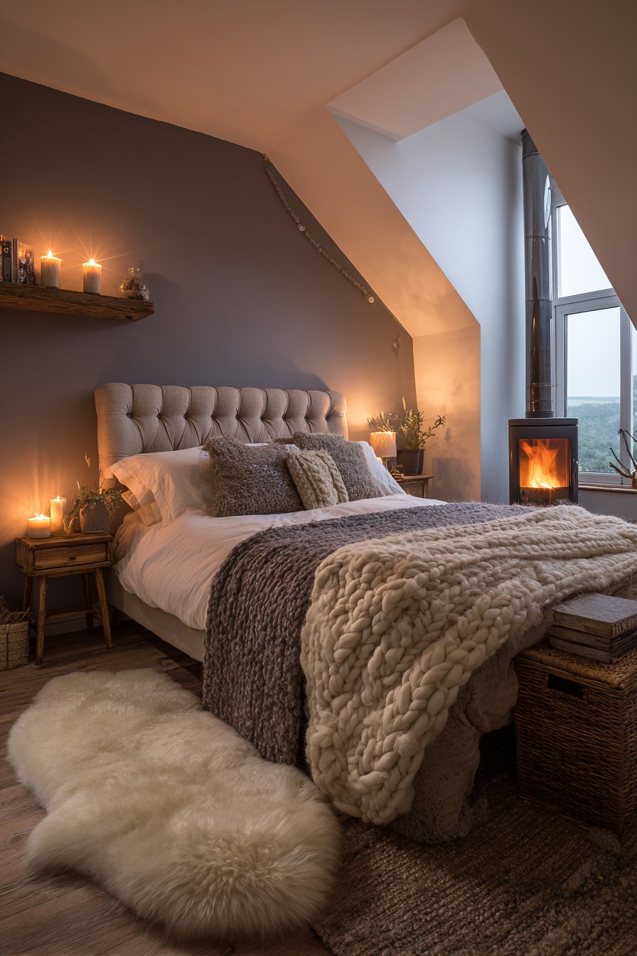 Cozy Hygge-Inspired Layered Textures