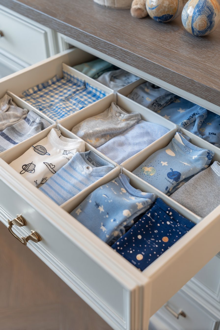 Organized Drawer Interior System