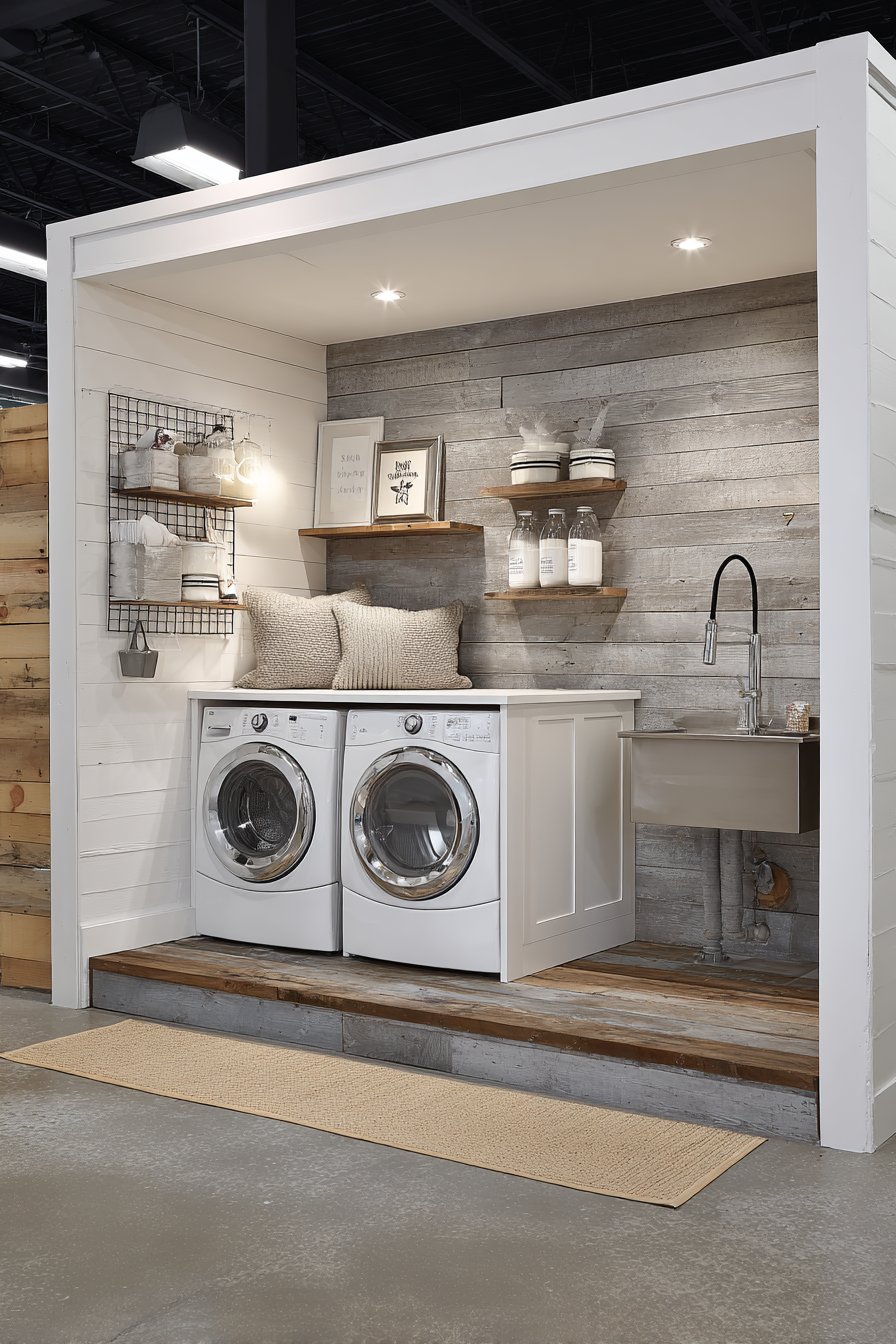 Garage Corner Installation