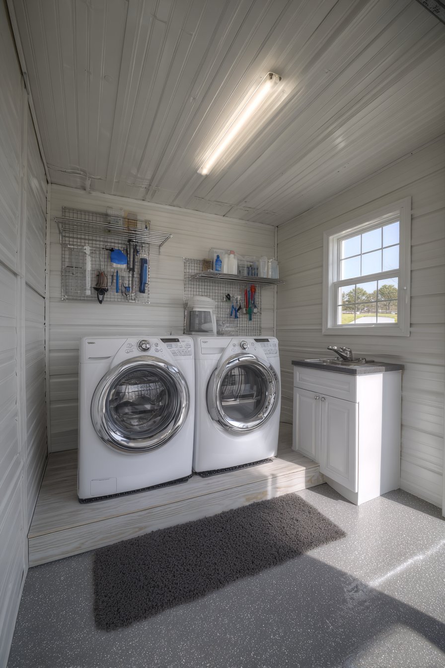 Garage Corner Installation