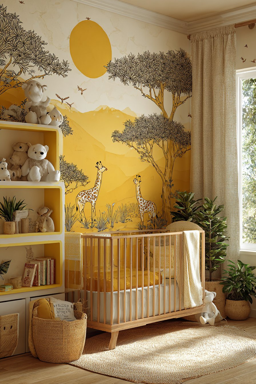 Nature Theme with Forest Wall Decals