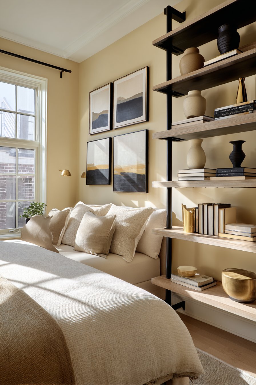 Industrial-Organic Shelving System