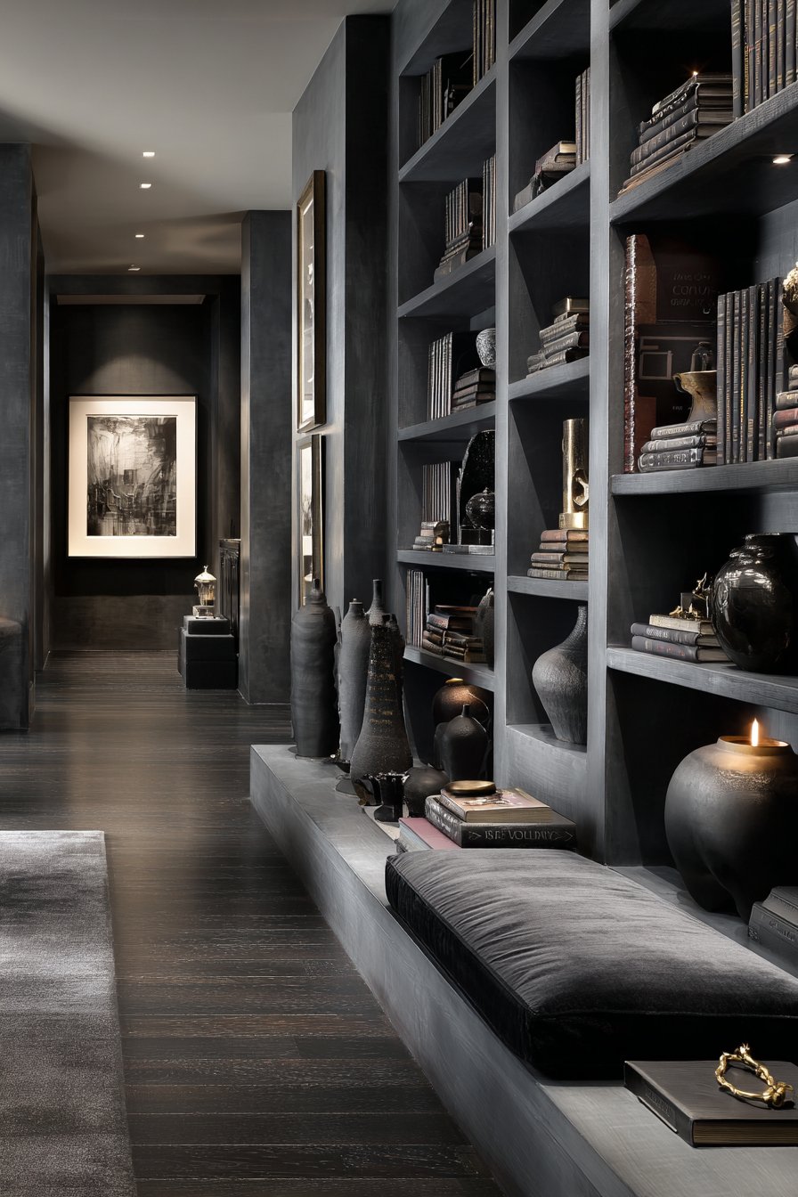 Organic Elements in Dark Spaces