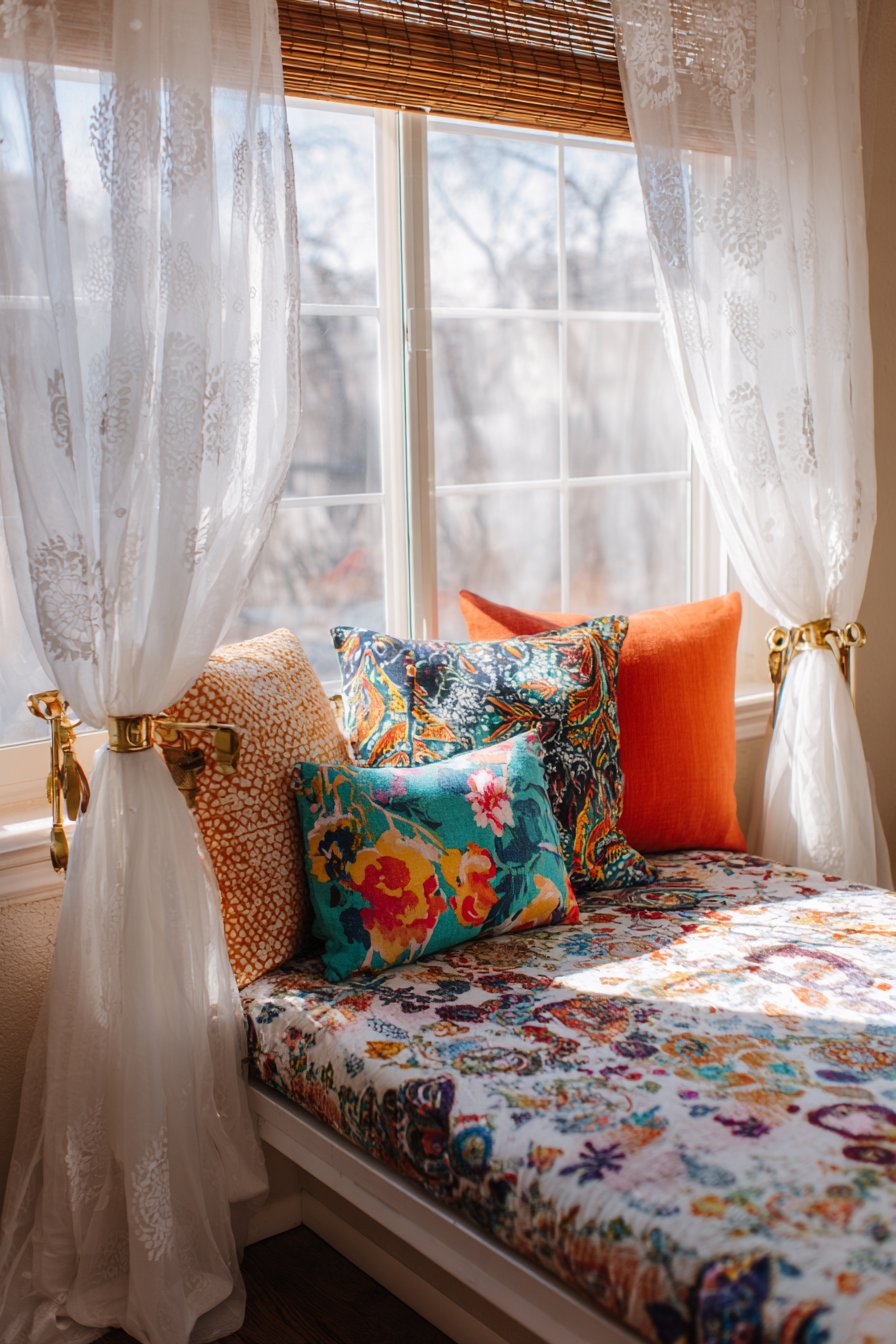 Layered Window Treatment Depth