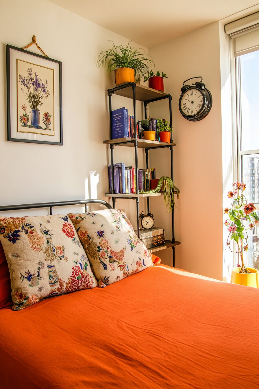 Patchwork Textile Wall Art Headboard