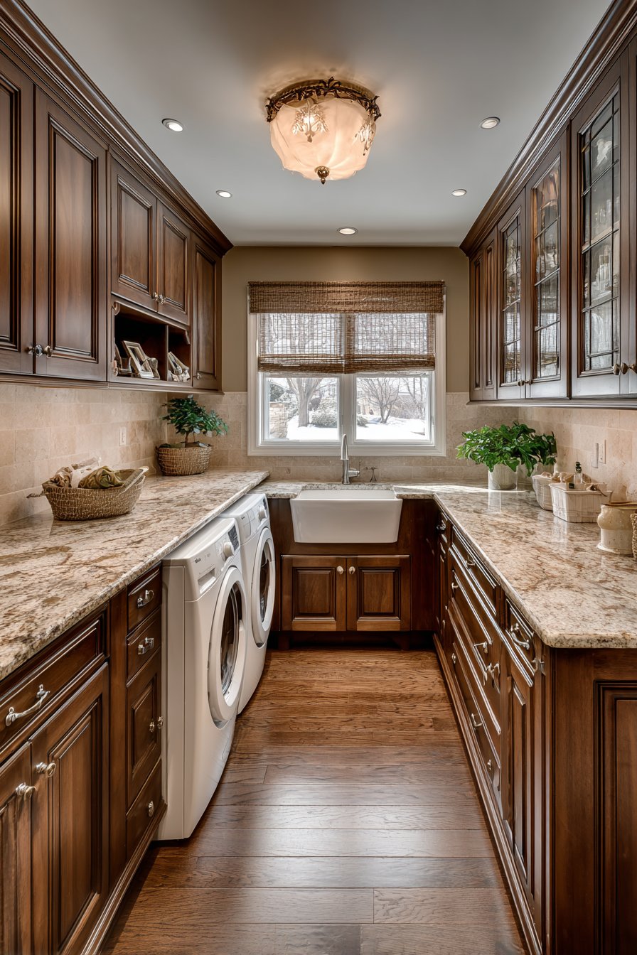 Traditional Cherry Wood Warmth