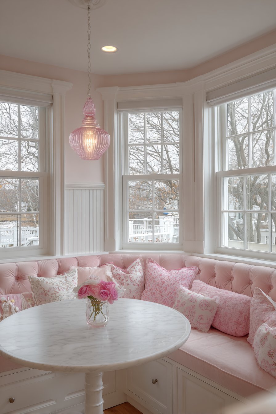 Built-In Breakfast Bench Corner