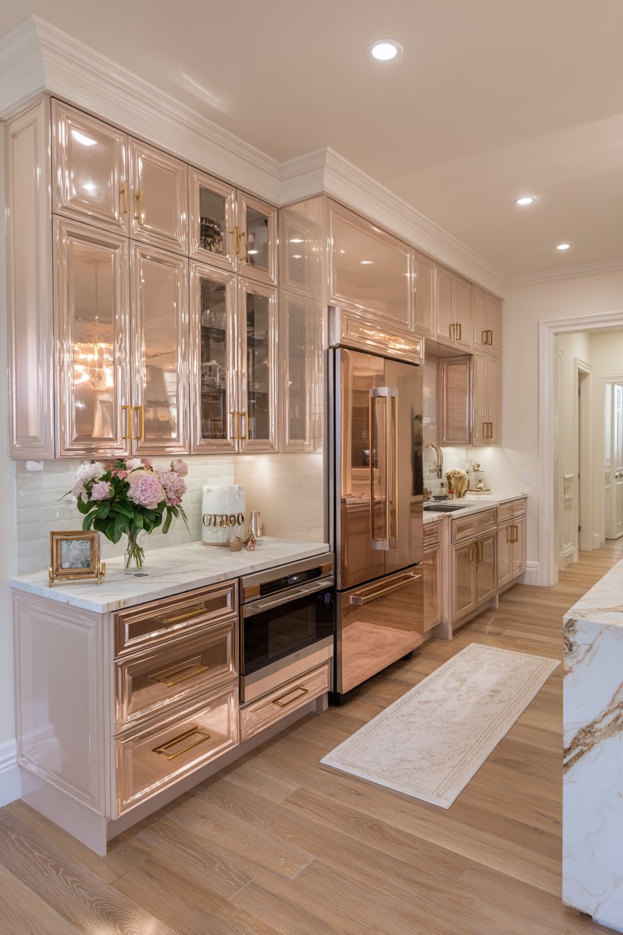 Champagne Metallic Luxury