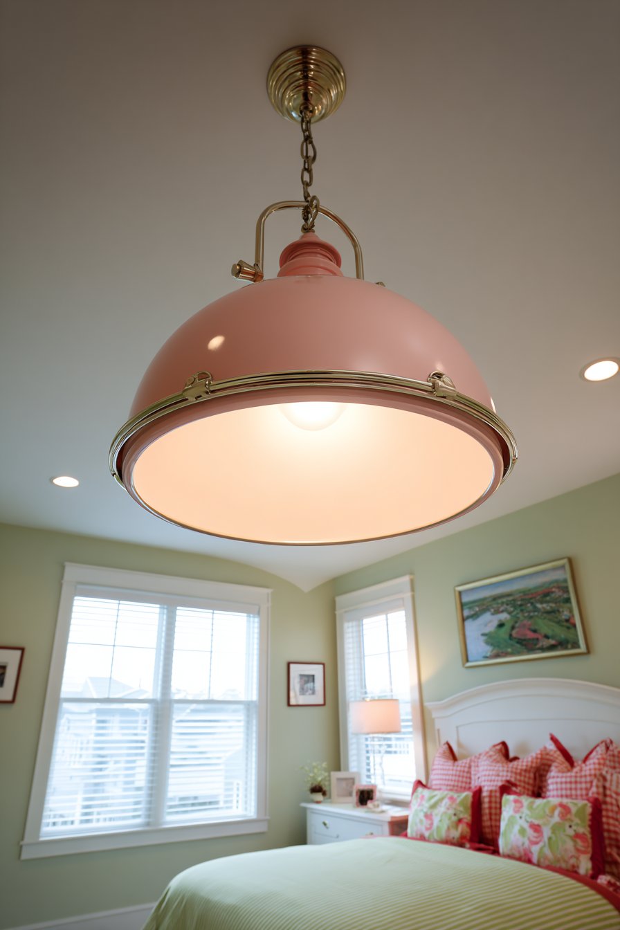 Statement Pink Pendant Lighting