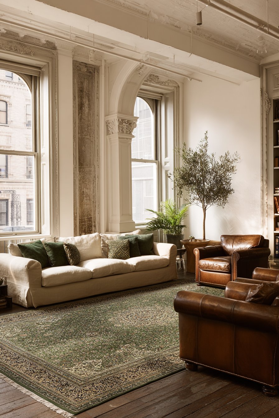 Vintage Persian Rug Foundation