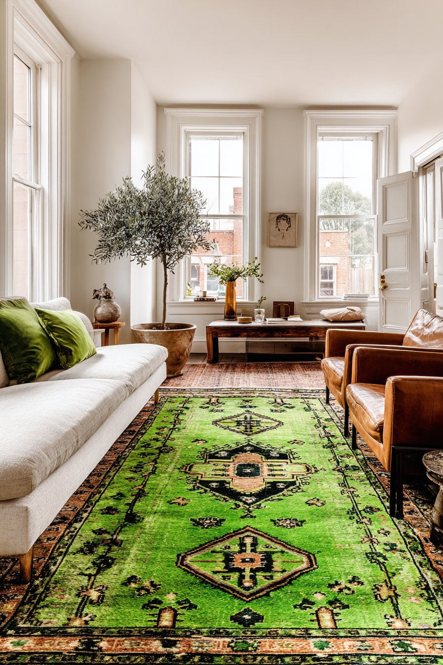 Vintage Persian Rug Foundation