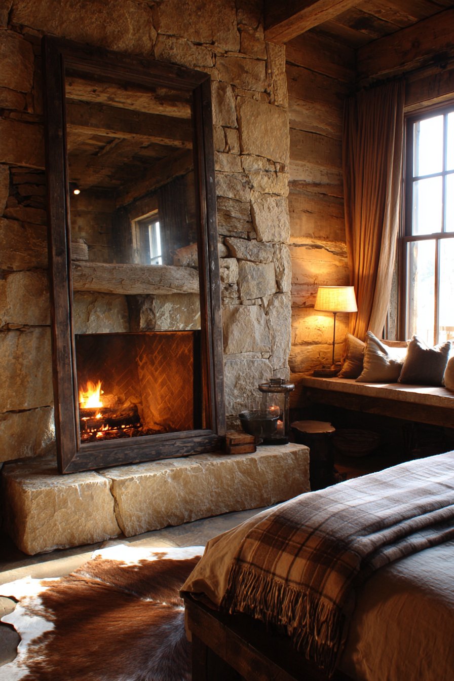 Rustic Cabin Lodge Warmth