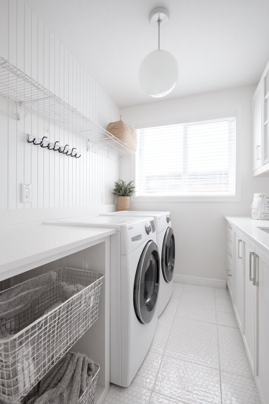 All-White Beadboard Scheme