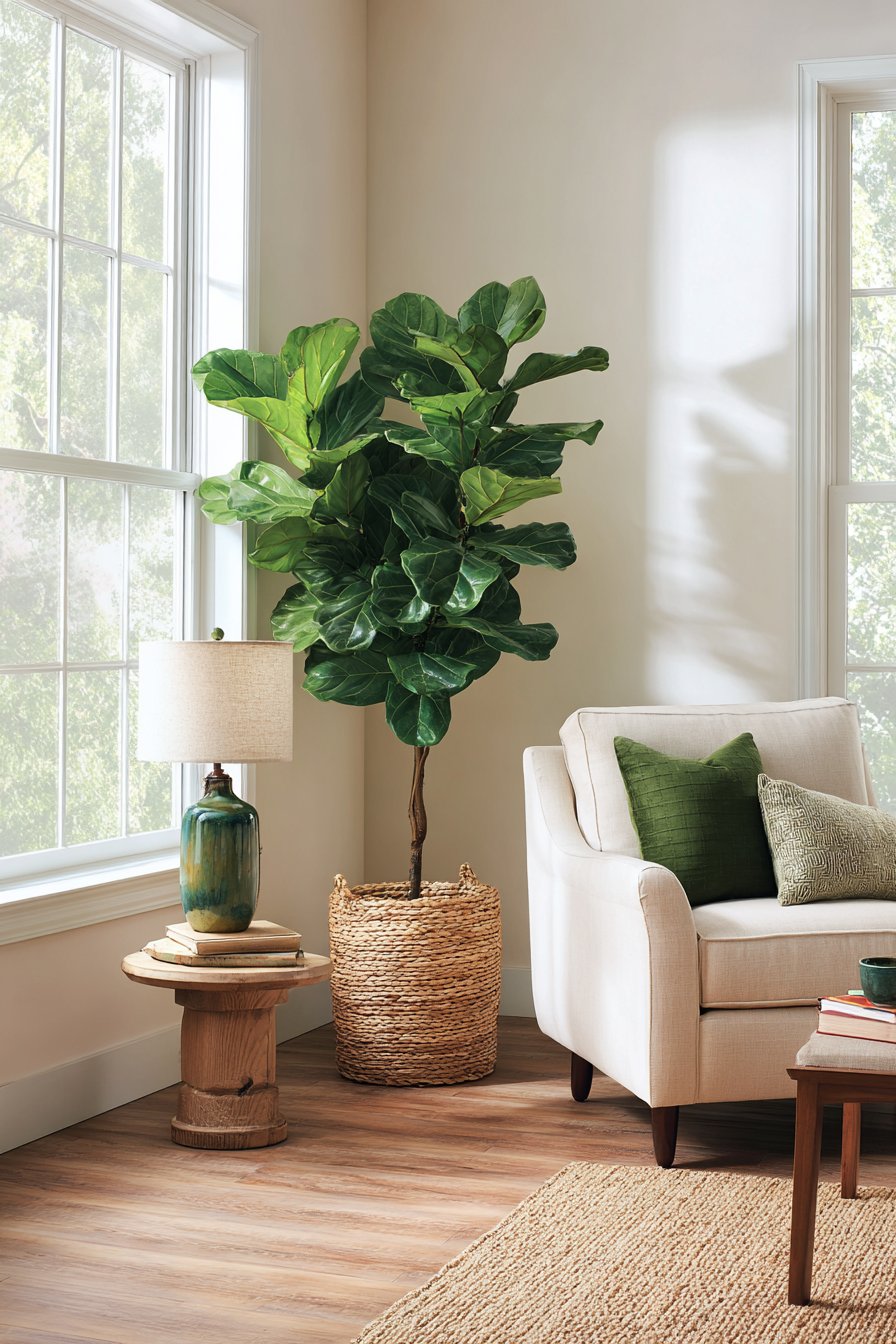 Inviting Corner Reading Spot